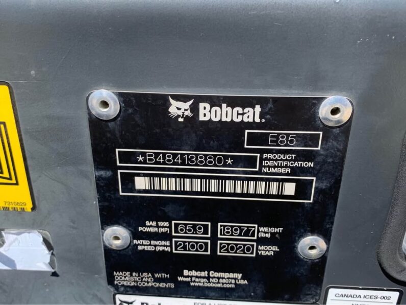 2020 Bobcat E85