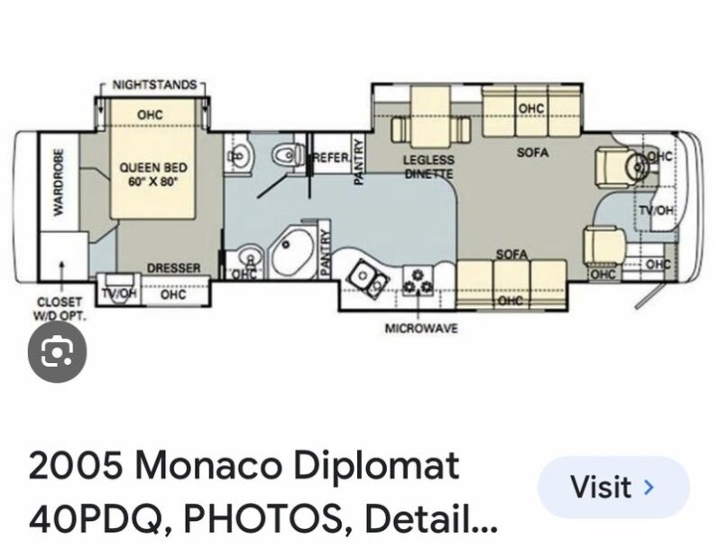 2005 Monaco Diplomat 40PDQ