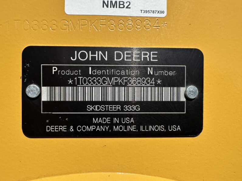 2020 John Deere 333G