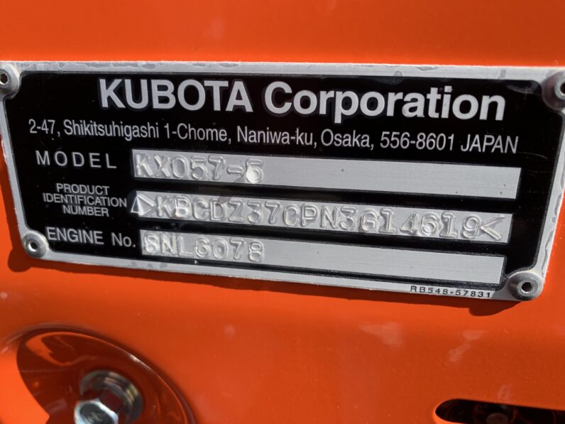 2022 Kubota KX057-5