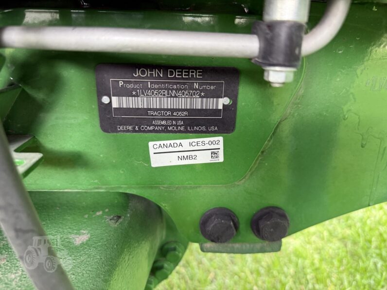 2022 JOHN DEERE 4052R